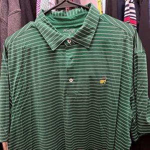 The Masters green dry fit Golf shirt